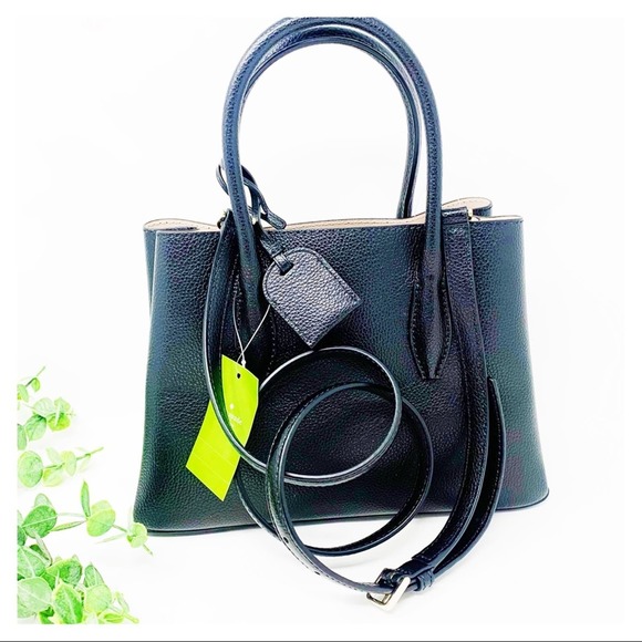 Kate Spade Small Eva Satchel Black - Picture 3 of 11